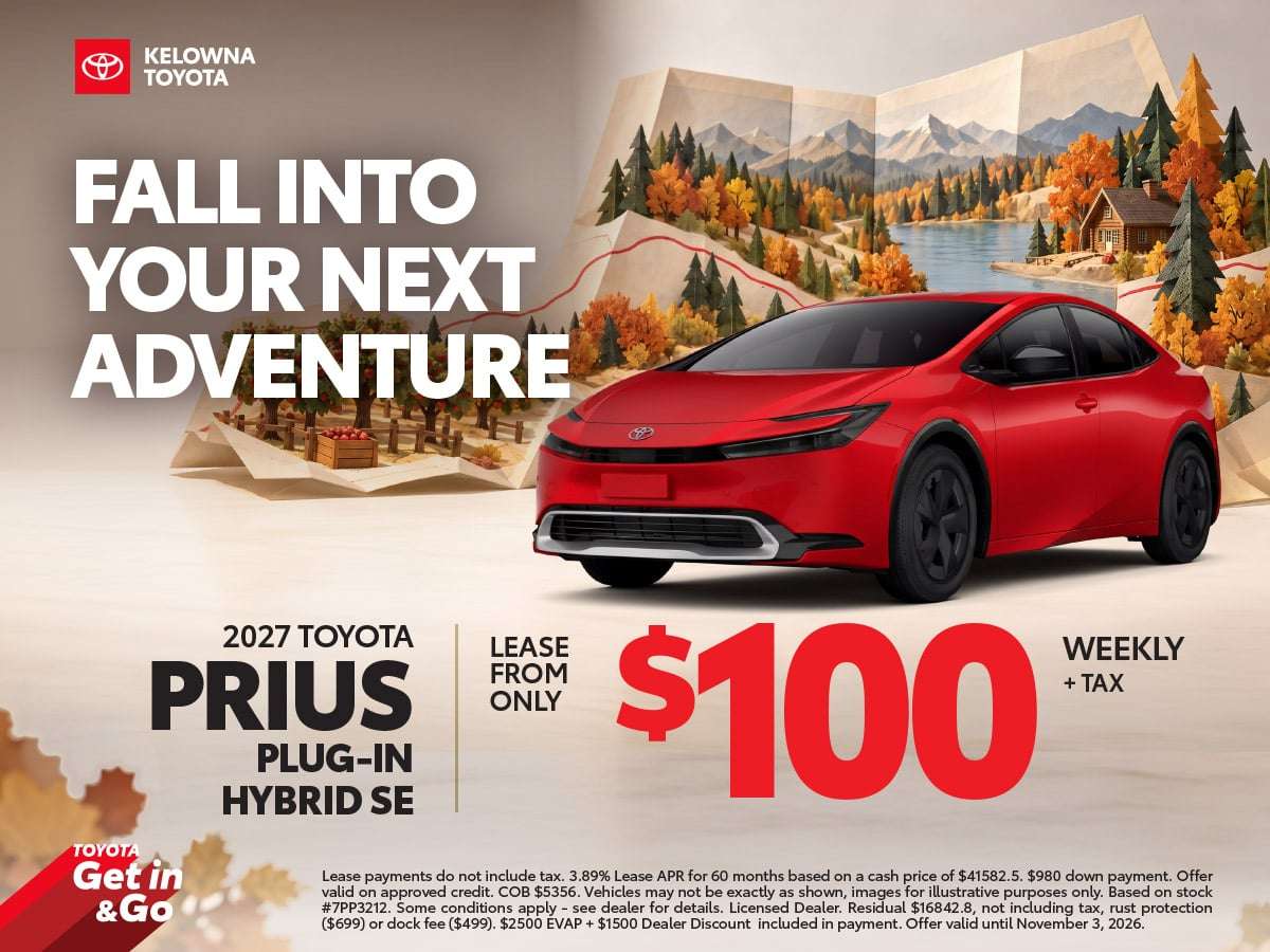 October Prius PHEV Promo